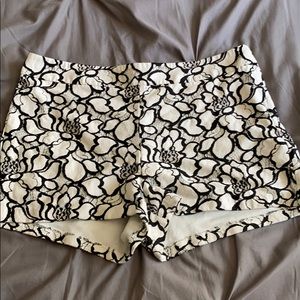 Black & White Shorts